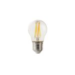 Nordlux Smart LED E27 Sferica Filamento Chiara 4.7W 600lm 360D - 822-865 Regolabile Bianca | Dimmerabile