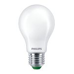 Philips MASTER LED Bulbo Ultra Efficient E27 Pera Ghiaccio 7.3W 1535lm - 827 Bianco Molto Caldo | Sostitutiva 100W