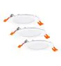 Ledvance Downlight LED Slim Set 3x8W 550lm - 830 Luce Calda -  | 120mm - Ritaglio 105mm