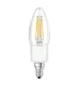 Osram Classic LED E14 Candela Filamento Chiara 6W 806lm - 827 Bianco Molto Caldo | Sostitutiva 60W