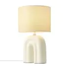 Nordlux Haze Lampada Da Tavolo Composite Beige | Adatto per 1x E27