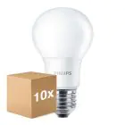 Confezione Multipack 10x Philips Corepro LED Bulbo E27 Pera Ghiaccio 8W 806lm - 830 Luce Calda -  | Sostitutiva 60W