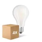 Confezione Multipack 4x Ledvance  Classic LED E27 Pera Filamento Ghiaccio 24W 3452lm - 827 Bianco Molto Caldo | Sostitutiva 200W