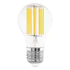 Eglo LED Pera E27 Filamento Chiara 4.9W 1055lm - 830 Luce Calda -  | Sostitutiva 75W