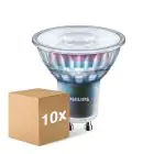Confezione Multipack 10x Philips MASTER LED Faretti ExpertColor GU10 PAR16 5.5W 355lm 25D - 927 Bianco Molto Caldo | Miglior resa cromatica - Dimmerabile - Sostitutiva 50W